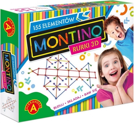 Montino kreativt byggesæt med rør