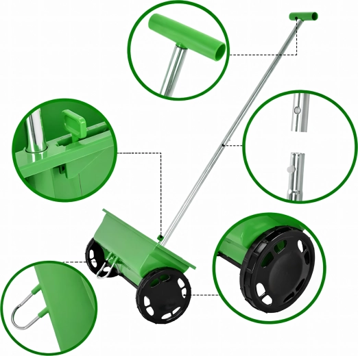 Komfortabelt T-håndtag og justerbart greb