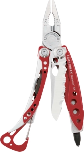 Leatherman Skeletool RX rød multifunktionelt værktøj