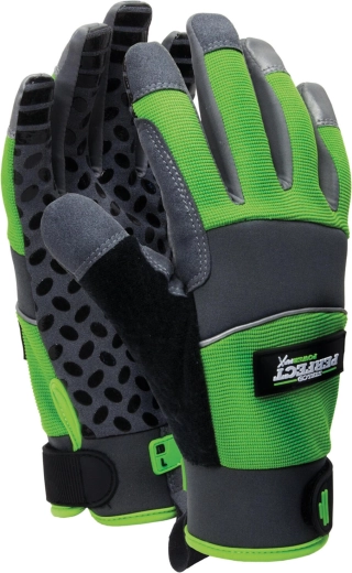 Stalco arbejdshandsker hi-vis gripper størrelse 9