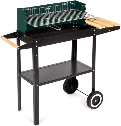 Justerbart ildsted til præcis grillning