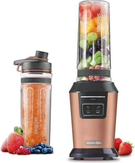 Sencor automatisk smoothieblender med sportsflasker