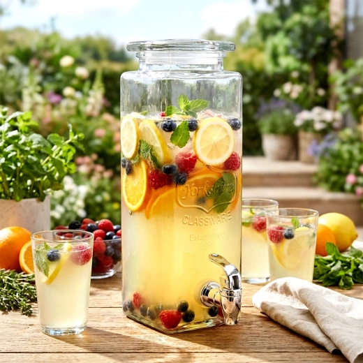 Bred hals for nem påfyldning og rengøring