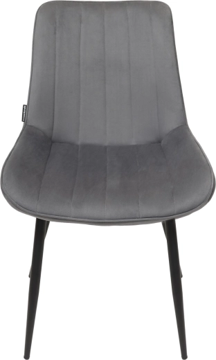 Blød velour med elegante syninger