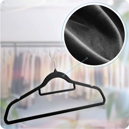 Skridsikker velouroverflade