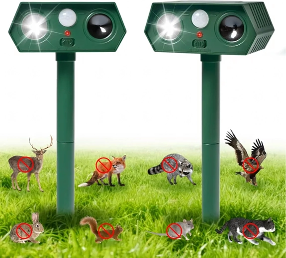 Effektiv afskrækkelse af forskellige dyrearter