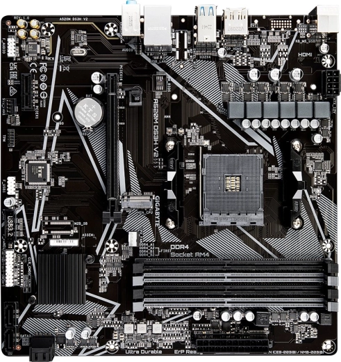 Understøttelse af AMD Ryzen og 4× DDR4 for flydende ydeevne