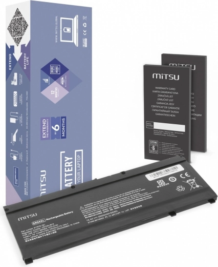 Batteri til HP OMEN 15-DC 3500 mAh, 54 Wh, 15,4 V