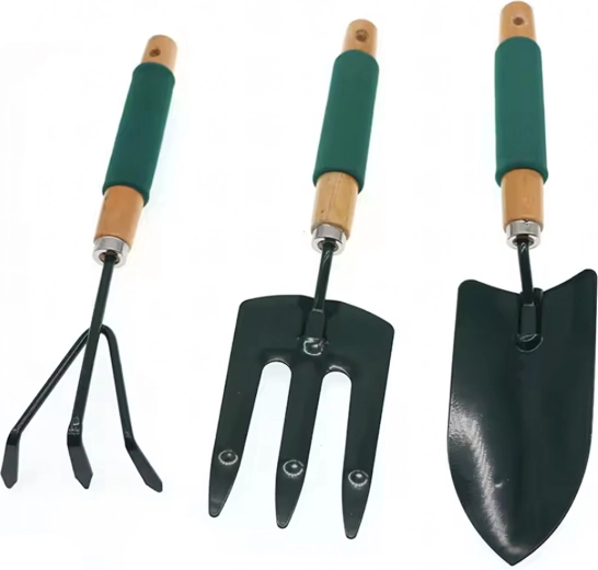 Ergonomiske, skridsikre håndtag for et behageligt greb