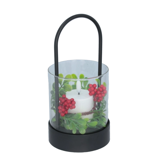 Elegant lanterne med glascover