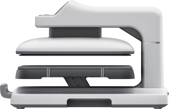 Stor flade 381 × 381 mm og sikker betjening