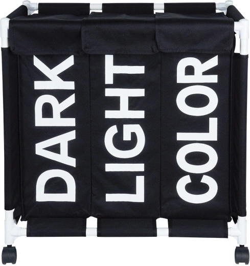 Tre kamre med tydelig mærkning