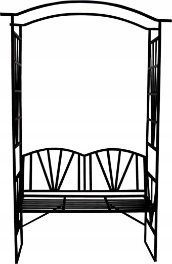 Integreret bænk til afslapning