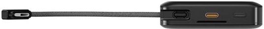 Hurtig USB‑C Power Delivery op til 20 W og kabel lige ved hånden