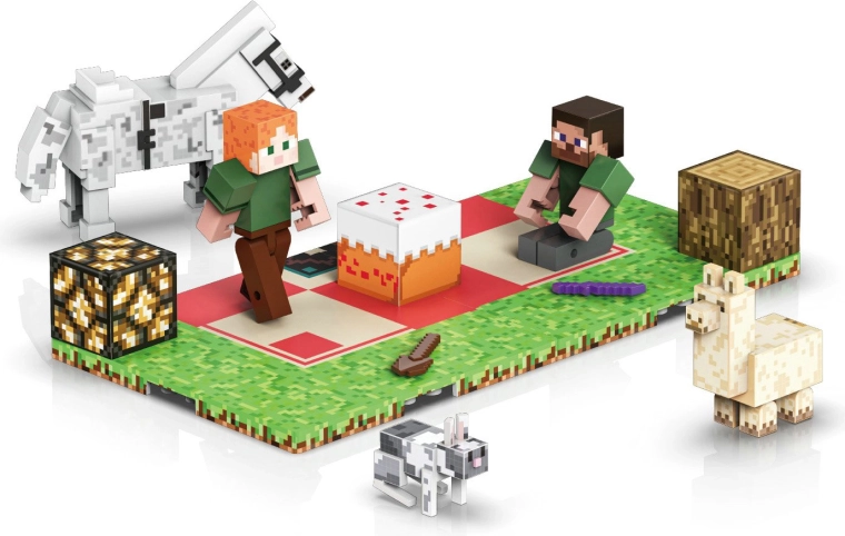 Magnet World 3D magnetisk byggesæt Picnic med 44 dele
