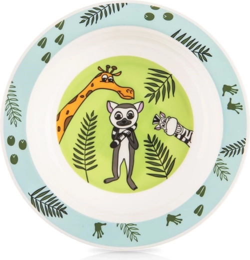 Dyb tallerken til børn Safari 16 cm, 350 ml