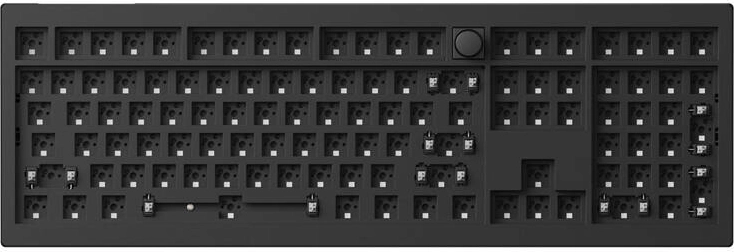Trådløst mekanisk tastatur Keychron V6 Max RGB barebone (sort)