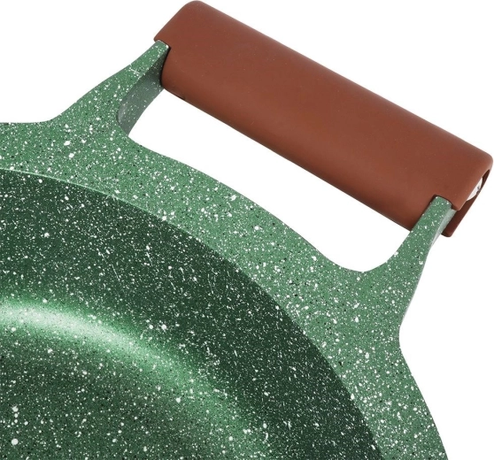 Fems-lags granit nonstick-belægning