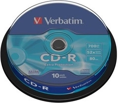 Verbatim CD-R Extra Protection 700 MB 52x - 10 stk.