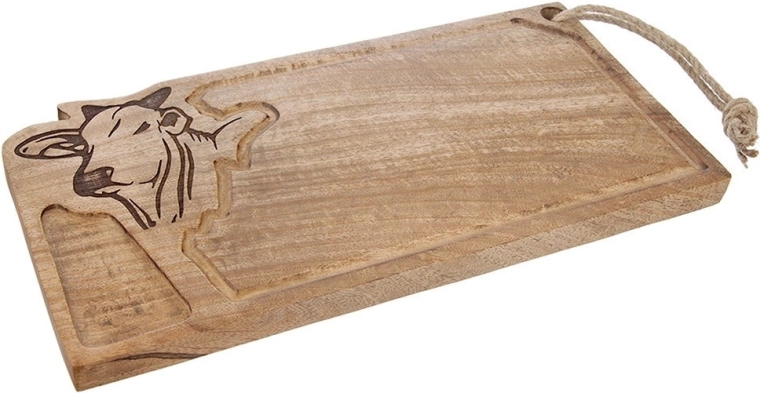 Robust mangotræ med naturlig åretegning