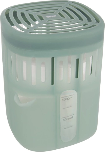 Fugtabsorber med udskiftelig refill 450 g, opsamlingsbeholder 1 l, grøn