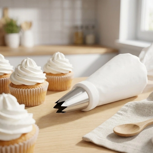 Kompatibel med de fleste sprøjteposer