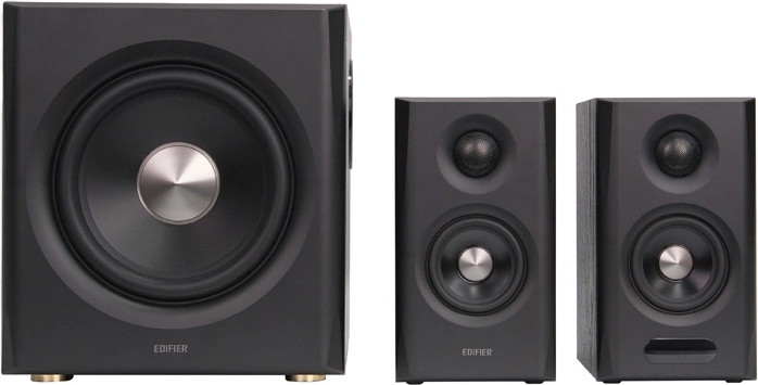Trippelforstærket system og 150 W RMS