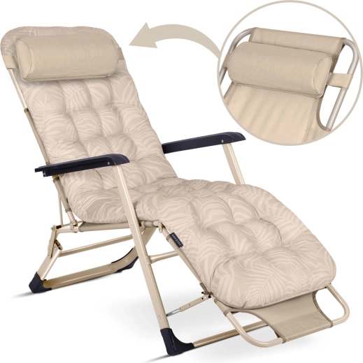 Polstret komfort med nakkepude