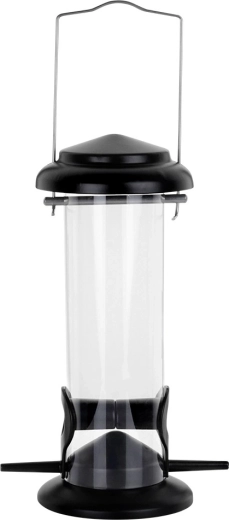 Gennemsigtig beholder for hurtig kontrol af foder