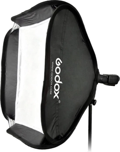 Godox sammenklappelig softbox med S-holder og Bowens-fatning 60 × 60 cm