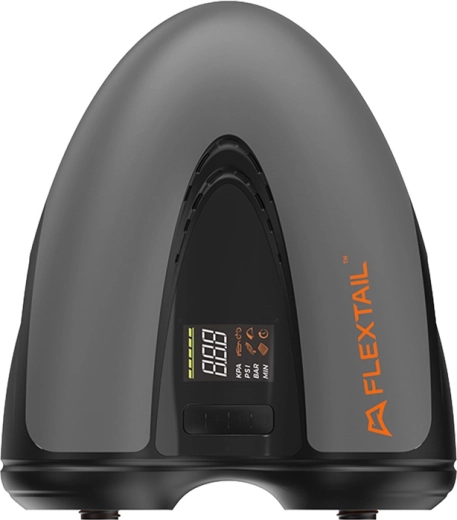 Flextail EVO SUP Pump Pro bærbar elektrisk SUP-pumpe grå