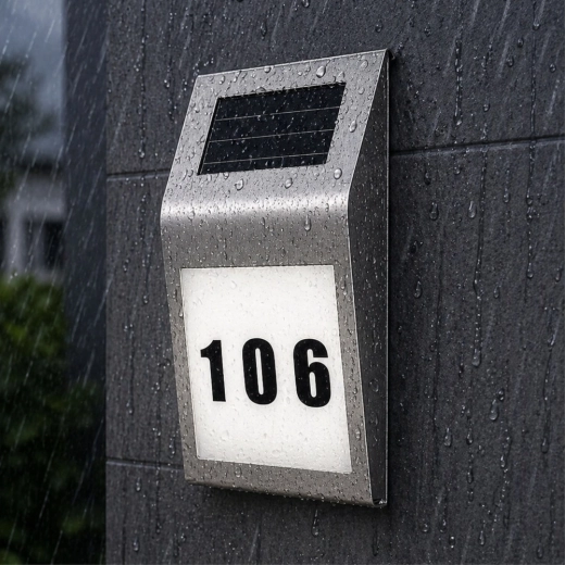 Robust konstruktion i rustfrit stål med IP65-klassificering