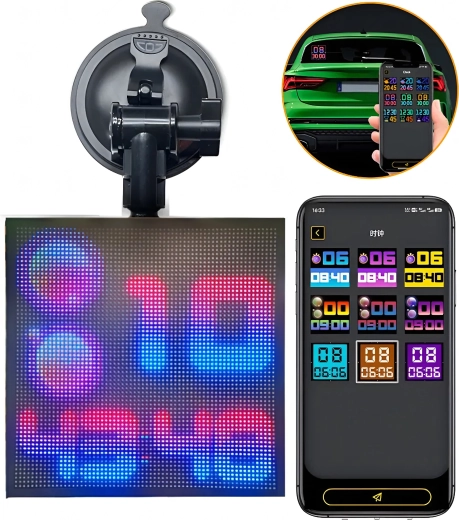Fuldfarve RGB-matrix 32×32 til markante animationer