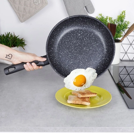 Ikke-klæbende granitbelægning uden PFOA og PTFE