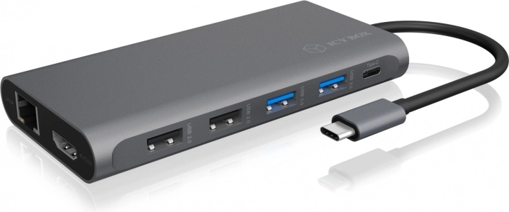 USB‑C dockingstation 12‑i‑1 med PD 100 W