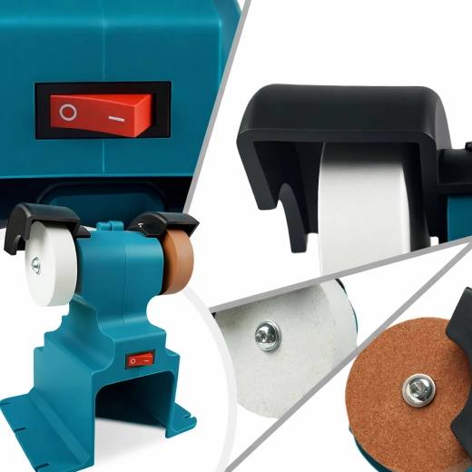 Dobbelt skive til grov og fin slibning