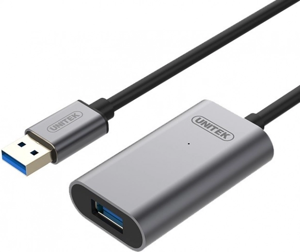 USB 3.0 aktiv forlængerkabel 10 m AM–AF