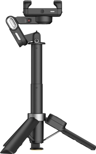 4-i-1-design: stabilisator, selfiestang, stativ og gimbal