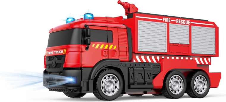 Glat RC-styring og lyseffekter