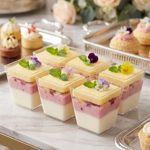 Ideel til mini-desserter og forfriskninger