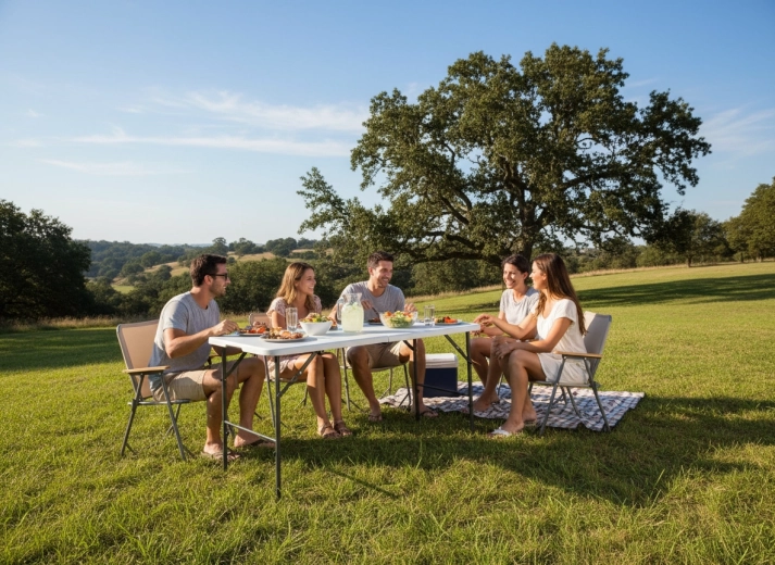 Stabil konstruktion til udendørs arrangementer