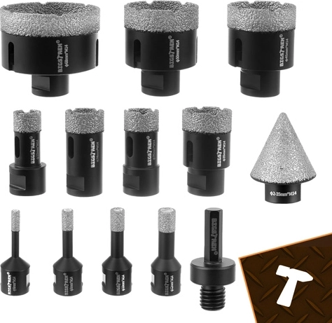 Universel anvendelse: M14 + adapter til boremaskine