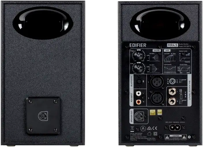 Neutral studielyd med bi-amp-forstærkning