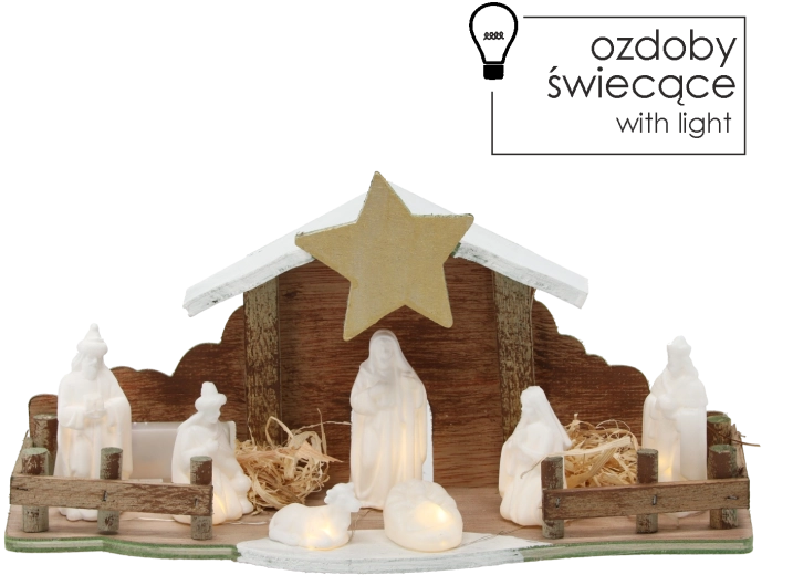 Varm LED-belysning for en magisk atmosfære