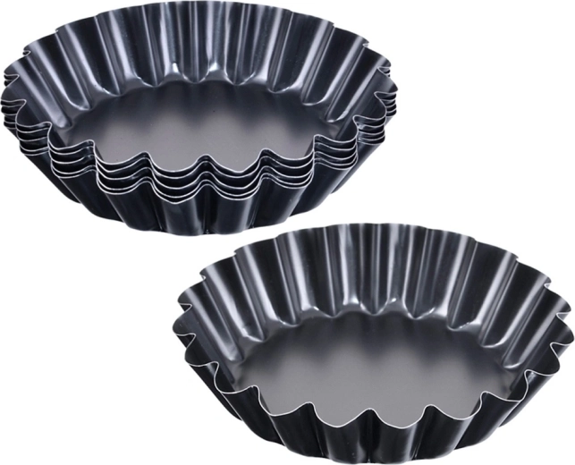 Orion metalforme til tartletter 11 cm - 6 stk.
