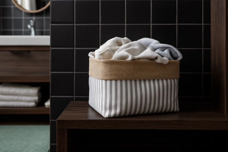 Orden også på badeværelset