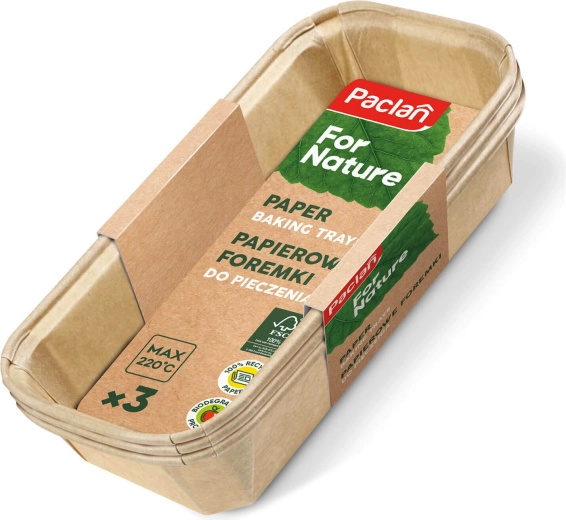 Paclan For Nature komposterbare papirbageforme 3 stk.