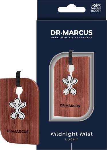 Dr Marcus Premium Wood Lucky Midnight Mist luftfrisker til bilen