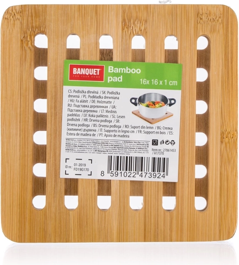 Kompakt mål 16 × 16 × 1 cm