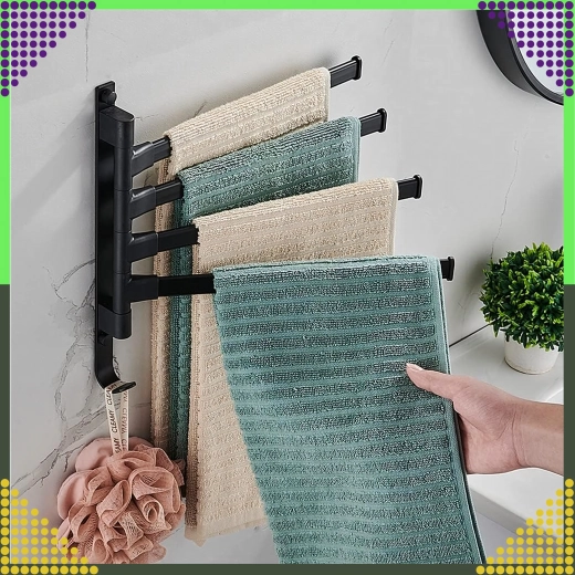 Fire uafhængigt drejelige arme